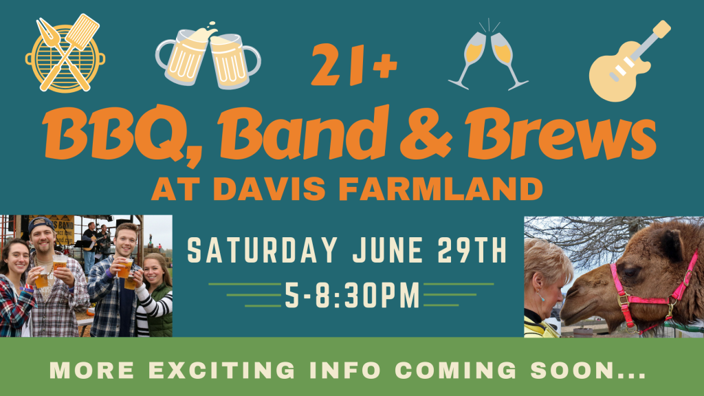 bbq, band &brews Davis Farmland